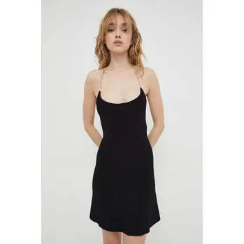 Dámské šaty Šaty Diesel M-ARLETTE černá barva, mini, A12402.0DLAX 99X, vel. L