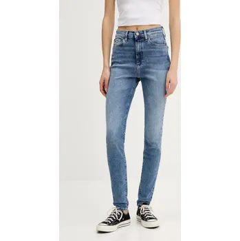 Dámské džíny Džíny Tommy Jeans dámské, modrá barva, DW0DW20655 55J, vel. 29/30