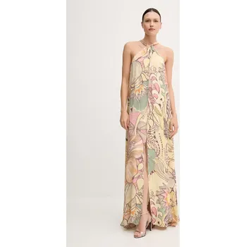 Dámské šaty Šaty Sandro Ferrone S18XBERANDOM béžová 01X, vel. 40