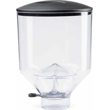 Náhradní díl pro kávovar Quamar náhradní násypka kávy 1200 g pro mlýnky M80E, M80, M80 OLD, M80 TOP, Q13 CONI, Q13/75 Kompletní násypka - tělo násypky, uzavírací jazyk, víko na násypku.