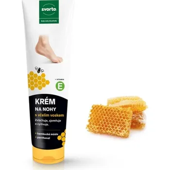 Kosmetika na nohy Svorto 304 krém na nohy se včelím voskem 100 ml