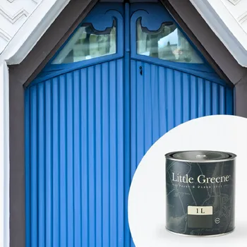 Olej na dřevo Little Greene Barva na dveře - Vysoký lesk - Olej 1L Traditional Oil Gloss Vyberte odstín:: Tropez Blue (204)