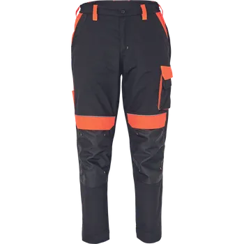 montérky MAX VIVO kalhoty - 54, černá/oranžová