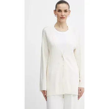 Dámský svetr Kardigan Armani Exchange dámský, béžová barva, XW000579 AF12875 XW000579.AF12875 01X, vel. S