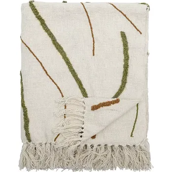 Bytový textil Deka Bloomingville 150 x 130 cm 82062706 béžová 01X