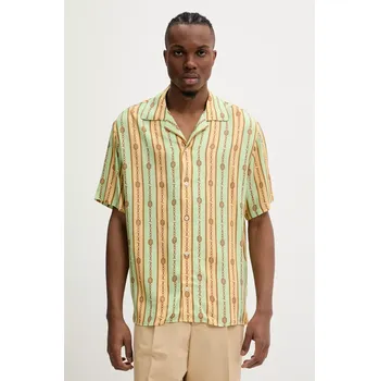 Pánská košile Košile Drôle de Monsieur La Chemise Bijoux G.SH204.VI016.LGN zelená 70X, vel. XL