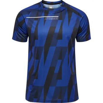 Pánská móda Triko Hummel hmlCOURT AOP LIGHT WEIGHT T-SHIRT 226884-8558 Velikost L