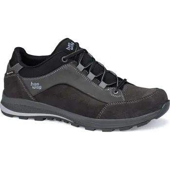 Pánská treková obuv trekové boty pánské HANWAG Banks Low GTX Asphalt/Black - 40,5