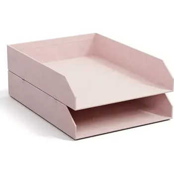 Úložný box Organizér dokumentů Bigso Box of Sweden 2-pack růžová barva 7892R1301.99 30X