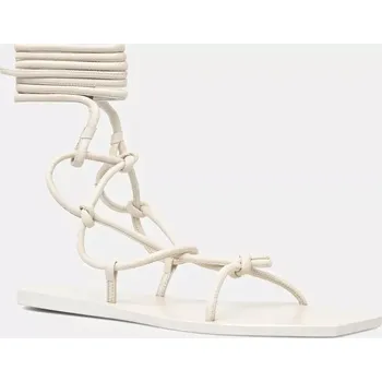 Dámské sandále Kožené sandály Rick Owens Lilies Penta LI01E4808.LLP.41 béžová 01X, EUR 36