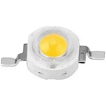 Polovodič LED 3W bílá 6000K, 180lm, 3,2-3,6V, 120°