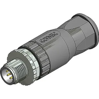 Conec 43-00132 neupravený zástrčkový konektor pro senzory - aktory, 43-00132, piny: 8, 1 ks