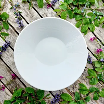 Talíř OPTIMO MOSAIC talíř na těstoviny 27 cm, bílá mozaika, G. Benedikt 1882 (Porcelánový talíř 2. jakost )