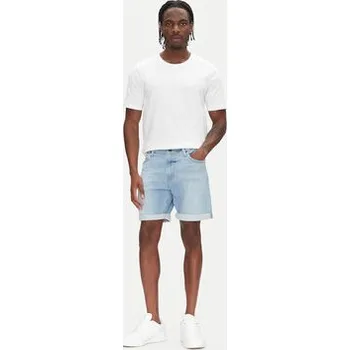 Lee Džínové šortky Rider 112363926 Modrá Slim Fit 36