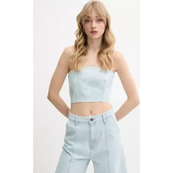 Džínový top Rotate 1140621468 modrá 50J, vel. 36