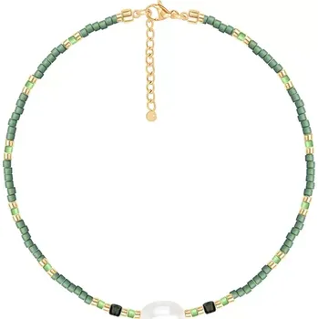 Náramek Náramek Lilou dámský, 252/160/BRA/MIXKAM/ZIE/PEB/PO 252/160/BRA/ZIE/PEB/PO zlatá GLD, vel. ONE SIZE