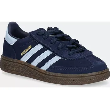 Chlapecké tenisky Dětské semišové sneakers boty adidas Originals HANDBALL SPEZIAL JI2899 námořnická modř 59X, EUR 19