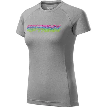 Dámské tričko tričko dámské TRIMM DESTINY LADY dark grey melange - L