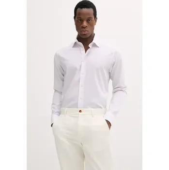 Pánská košile Bavlněná košile Eton pánská, růžová barva, slim, s klasickým límcem, 100001767 100001767.NOS 03X, vel. 41