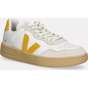 Dámské tenisky Kožené tenisky Veja V-90 béžová barva, VD2003894A 01X, EUR 36