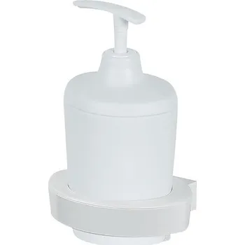 Dávkovač mýdla SPIRELLA Spirella nástěnný dávkovač mýdla LEMON, bílý, plast, 10.10579