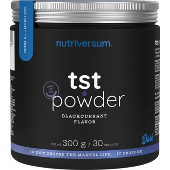 Anabolizér Nutriversum TST Powder 300 g Příchuť: černý rybíz