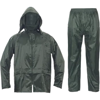 Pláštěnka CARINA oblek s kapucí - 3XL, zelená