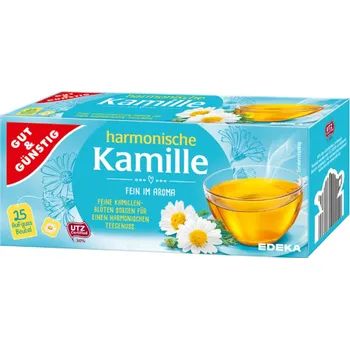 Čaj Gut & Günstig Heřmánkový čaj 25x 1,5 g