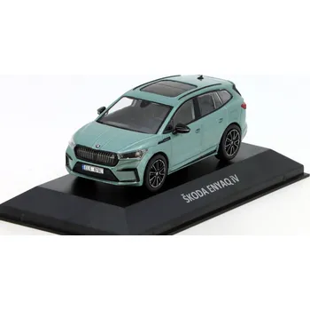 autíčko DeAgostini Škoda Enyaq iV 2020 1:43 - Kaleidoskop slavných vozů časopis s modelem #108 Škoda Enyaq - kovový model auta 1/43