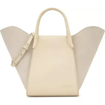 Kožená kabelka Tous TULIP 2002301501 béžová 01X, vel. ONE SIZE