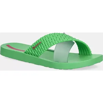 Dámské pantofle Pantofle Ipanema SENSE SLIDE dámské, zelená barva, 27214-BC270 27214.BC270 76X, EUR 39