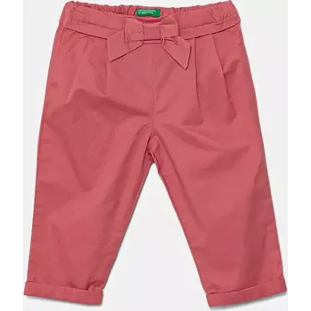 Dětské kalhoty United Colors of Benetton růžová barva, 4T48GF02C 4T48GF02C.P.Seasonal 38X, vel. 98