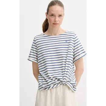 Dámské tričko Bavlněné tričko G-Star dámské, tmavomodrá barva, D26224-C339 D26224.C339 59X, vel. XS