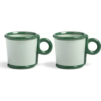 Sada hrnků &k amsterdam 300 ml 2-pack zelená barva 2844.05 07X