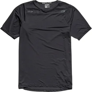 cyklistický dres dres mtb pánský TROY LEE DESIGNS SKYLINE MONO BLACK (31947200) - M
