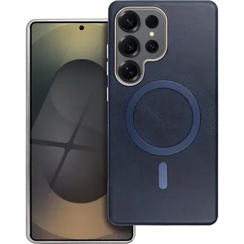 Náhradní kryt pro mobilní telefon Kryt Gentleman Mag Cover Case s MagSafe Samsung Galaxy S25 Plus Navy Blue