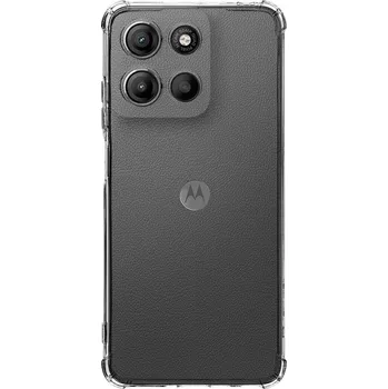 Náhradní kryt pro mobilní telefon Tactical TPU Plyo kryt pro Motorola Moto G15 Transparent