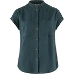 Fjällräven Övik Hemp Shirt SS W - Mountain Blue M