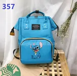 Moderní a multifunkční přebalovací batoh Lilo & Stitch - modrý Motiv: 357