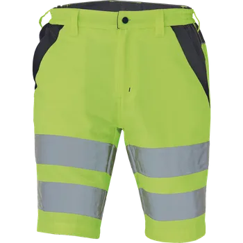 pracovní kraťasy MAX VIVO HV šortky - 60, žlutá