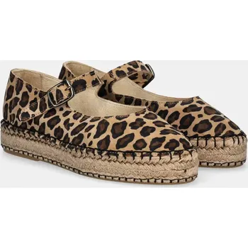 Dámské polobotky Semišové espadrilky Answear.LAB 907 hnědá 88X, EUR 38