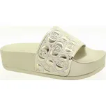 LIU JO Dámské zlaté pantofle BA5097EX25204178-GOLD-355 Velikost 41