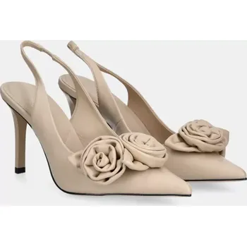 Dámské lodičky Kožené lodičky Answear.LAB LT934.45.2 béžová 80X, EUR 41