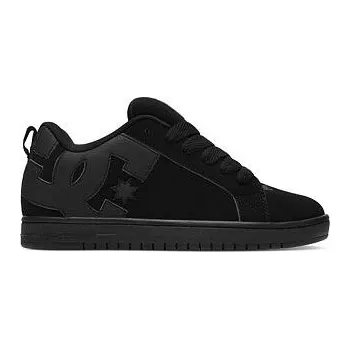 Pánská tenisová obuv DC Shoes Court Graffik Black/Black/Black Černá 10,5 US
