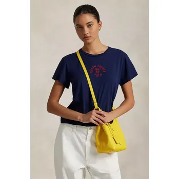 Pánské tričko Polo Ralph Lauren T-Shirt 211965108001 Tmavomodrá Regular Fit S