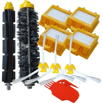 Sada příslušenství pro robotický vysavač HEPA filtry a kartáče k vysavači iROBOT Roomba 770 PET 10ks sada