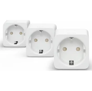 Příslušenství pro svítidlo SADA 3x Chytrá zásuvka Philips Hue Smart plug EU SCHUKO