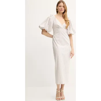 Dámské šaty Bavlněné šaty Luisa Spagnoli 542277 bílá 00A, vel. 38