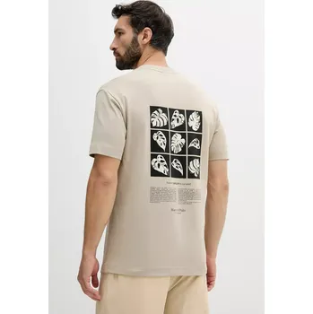 Pánské tričko Bavlněné tričko Marc O'Polo pánské, zelená barva, 524206451260 81X, vel. XXL