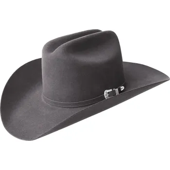 Klobouk Bailey LIGHTNING 4X – šedý STEEL tradiční americký westernový klobouk Velikost: 60 cm